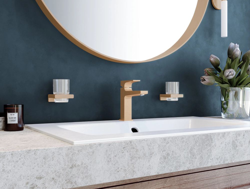 Змішувач для раковини Hansgrohe Metropol бронза 32507140