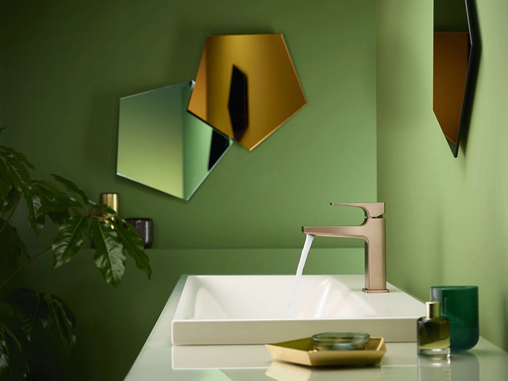 Змішувач для раковини Hansgrohe Metropol бронза 32507140