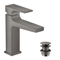 Смеситель для раковины Hansgrohe Metropol черный матовый хром 32507340