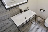 Змішувач для раковини Hansgrohe Metropol чорний матовий 32507670