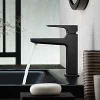 Змішувач для раковини Hansgrohe Metropol чорний матовий 32507670