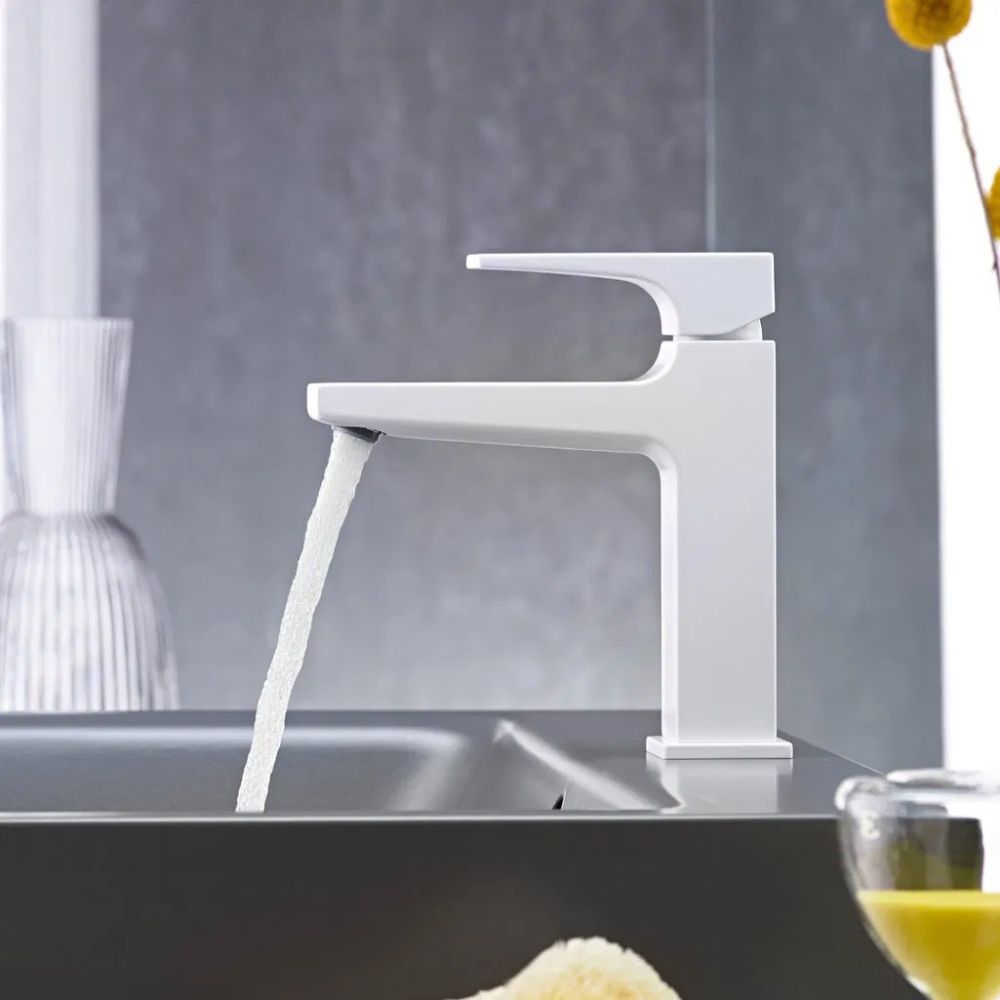 Змішувач для раковини Hansgrohe Metropol білий матовий 32507700