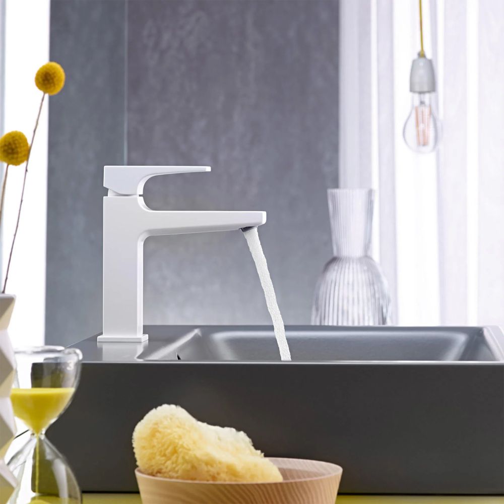Змішувач для раковини Hansgrohe Metropol білий матовий 32507700