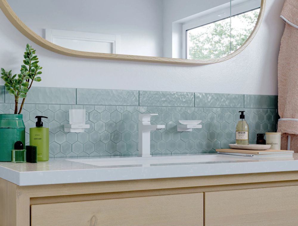 Змішувач для раковини Hansgrohe Metropol білий матовий 32507700