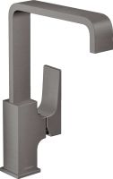 Змішувач для раковини Hansgrohe Metropol чорний матовий хром 32511340