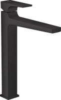 Смеситель для раковины Hansgrohe Metropol черный матовый 32512670