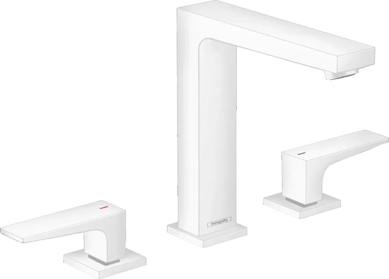 Змішувач для раковини Hansgrohe Metropol білий матовий 32515700