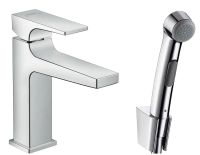 Змішувач для раковини Hansgrohe Metropol хром 32522000 з гігієнічним душем