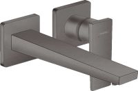 Смеситель для раковины Hansgrohe Metropol черный матовый хром 32526340