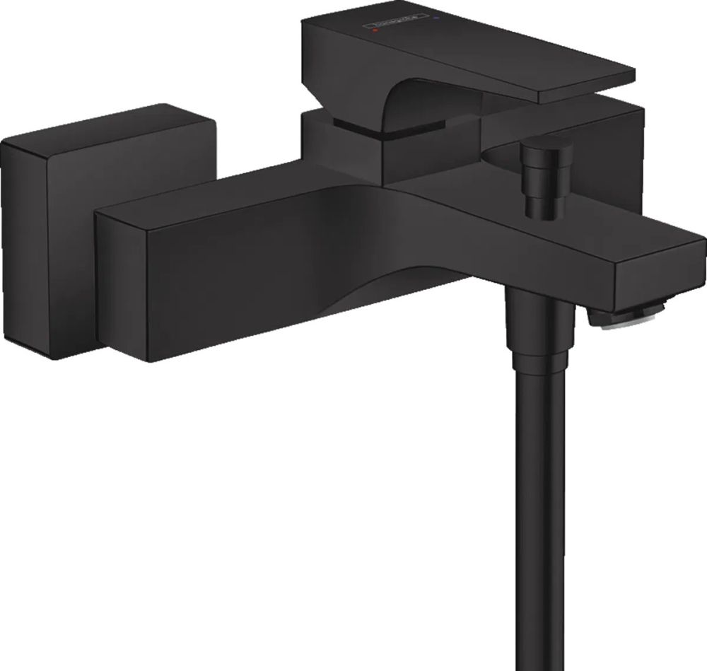 Смеситель для ванны Hansgrohe Metropol черный матовый 32540670