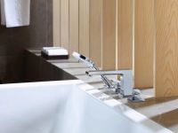 Смеситель на борт ванны Hansgrohe Metropol хром 32553000 с душевым гарнитуром