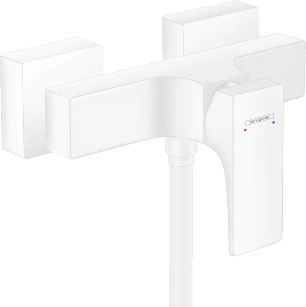 Змішувач для душу Hansgrohe Metropol білий матовий 32560700