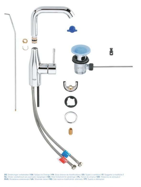 Змішувач для раковини Grohe Essence хром 32628001