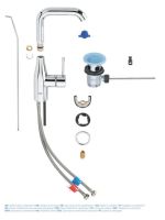 Змішувач для раковини Grohe Essence хром 32628001