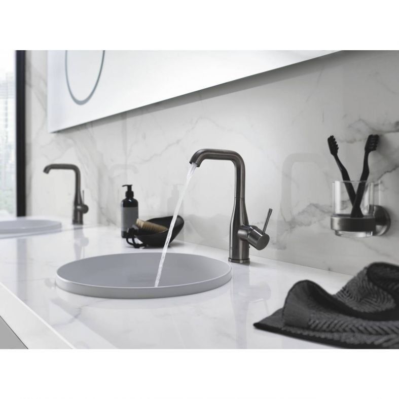 Змішувач для раковини Grohe Essence графіт темний матовий 32628AL1