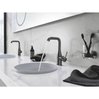 Змішувач для раковини Grohe Essence графіт темний матовий 32628AL1