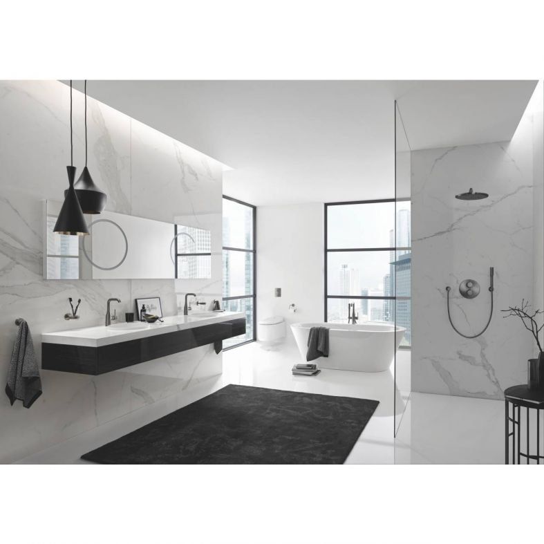 Змішувач для раковини Grohe Essence графіт темний матовий 32628AL1