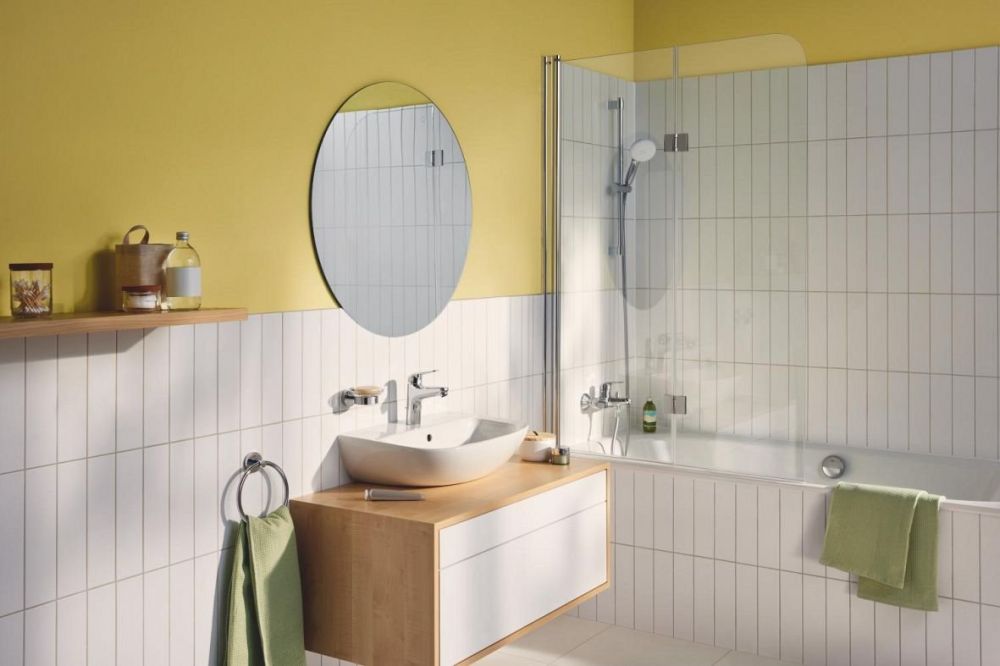 Смеситель для ванны Grohe Euroeco хром 32743001