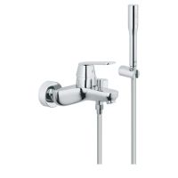 Змішувач для ванни Grohe Eurosmart Cosmopolitan хром 32832000 з душовим гарнітуром
