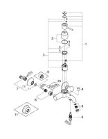 Змішувач для ванни Grohe BauClassic хром 32865000