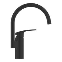 Змішувач для кухні Grohe Eurosmart New чорний матовий 332022433