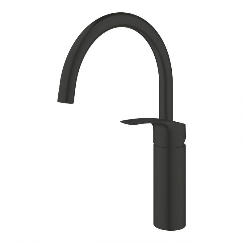 Змішувач для кухні Grohe Eurosmart New чорний матовий 332022433