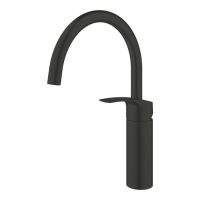 Змішувач для кухні Grohe Eurosmart New чорний матовий 332022433