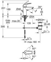 Смеситель для раковины Grohe Eurosmart New хром 33265003