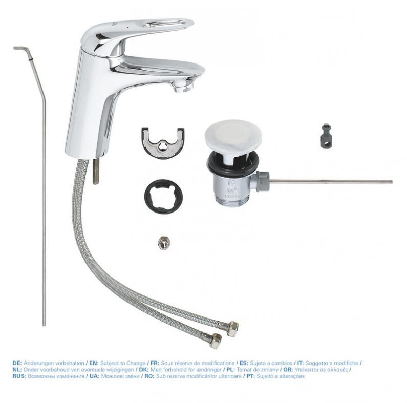 Змішувач для раковини Grohe Eurostyle хром 33558003