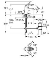 Змішувач для біде Grohe Eurostyle хром 33565003