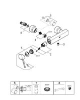 Змішувач для душу Grohe Plus хром 33577003