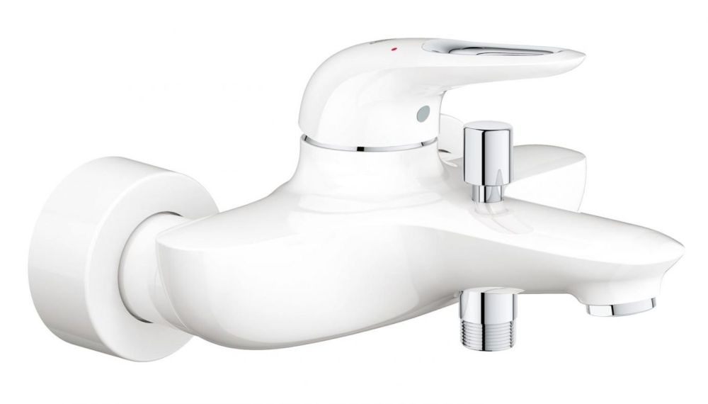 Смеситель для ванны Grohe Eurostyle белая луна 33591LS3
