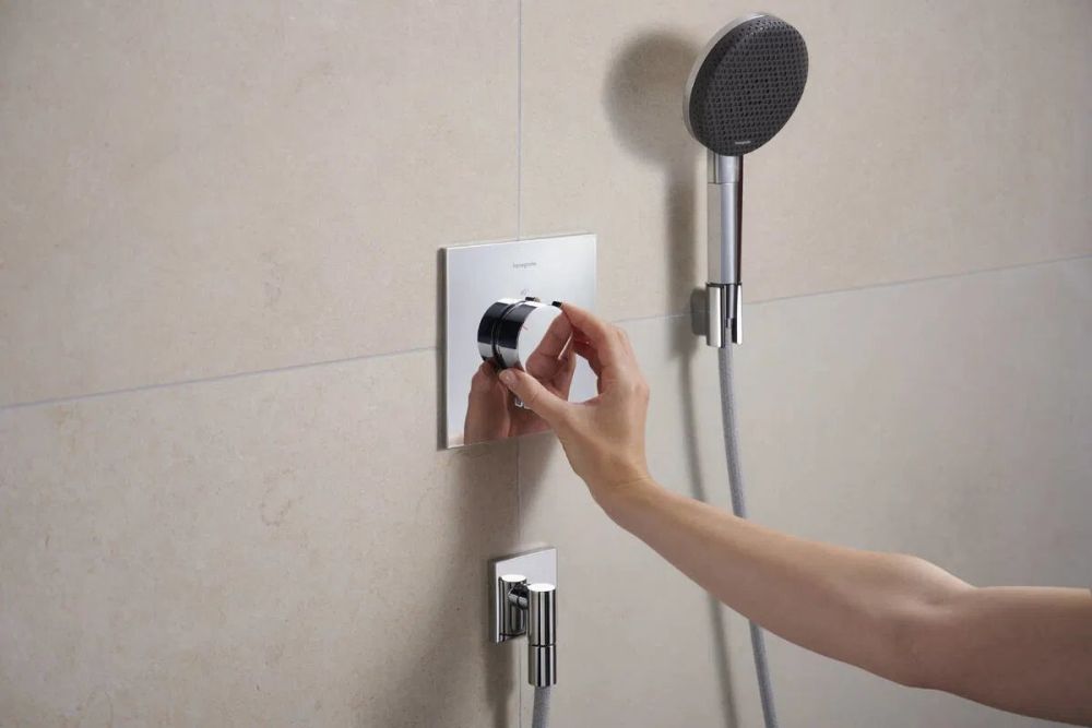 Змішувач прихованого монтажу Hansgrohe Ecostat Comfort E хром 33710000