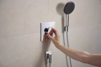 Змішувач прихованого монтажу Hansgrohe Ecostat Comfort E хром 33710000