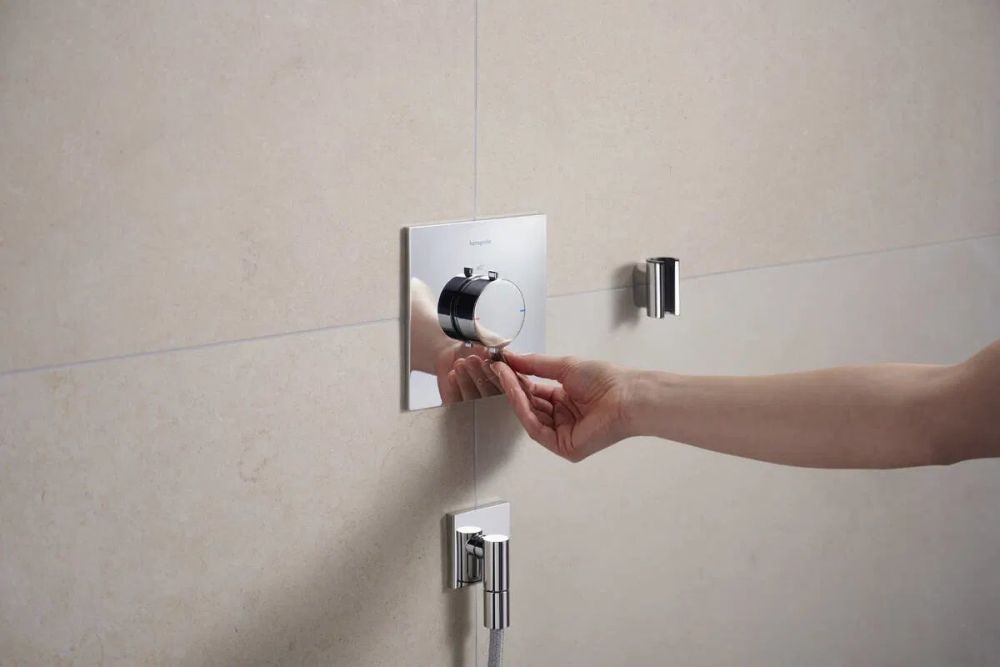 Змішувач прихованого монтажу Hansgrohe Ecostat Comfort E хром 33710000
