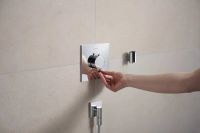 Змішувач прихованого монтажу Hansgrohe Ecostat Comfort E хром 33710000
