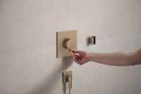 Змішувач прихованого монтажу Hansgrohe Ecostat Comfort E бронза 33710140