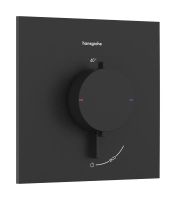 Змішувач прихованого монтажу Hansgrohe Ecostat Comfort E чорний матовий 33710670