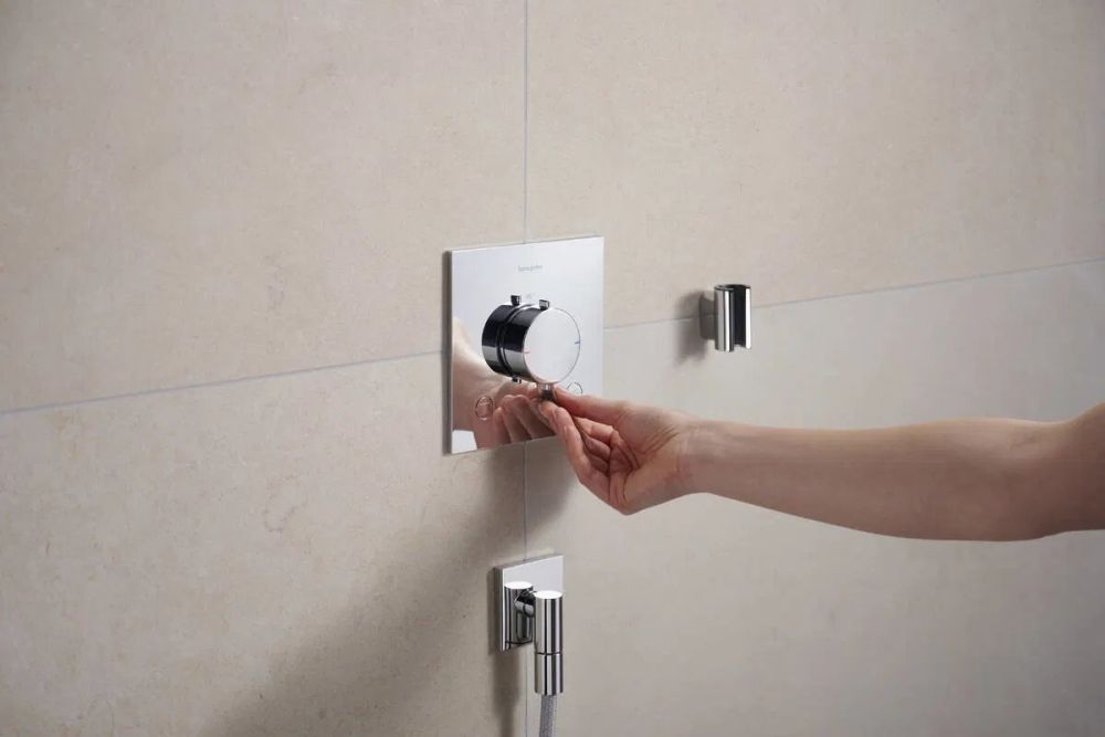 Змішувач прихованого монтажу Hansgrohe Ecostat Comfort E хром 33711000