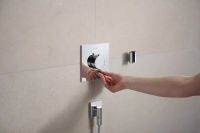 Змішувач прихованого монтажу Hansgrohe Ecostat Comfort E хром 33711000