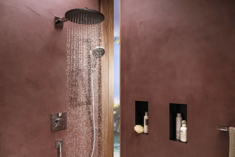 Змішувач прихованого монтажу Hansgrohe Ecostat Comfort E хром 33711000