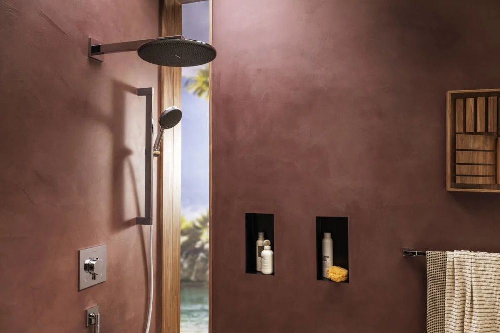 Змішувач прихованого монтажу Hansgrohe Ecostat Comfort E хром 33711000