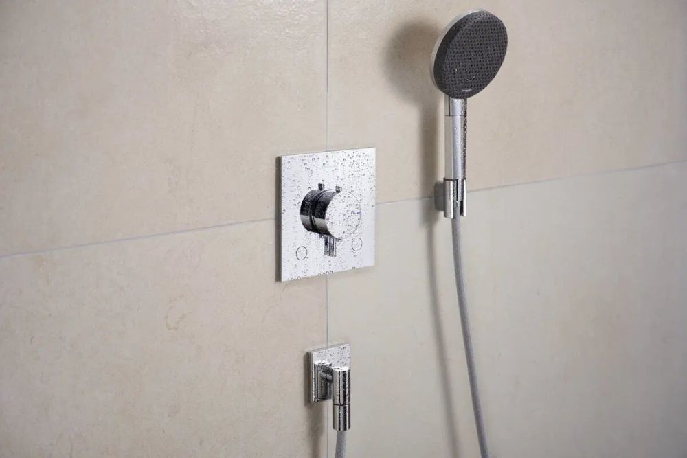 Змішувач прихованого монтажу Hansgrohe Ecostat Comfort E хром 33711000