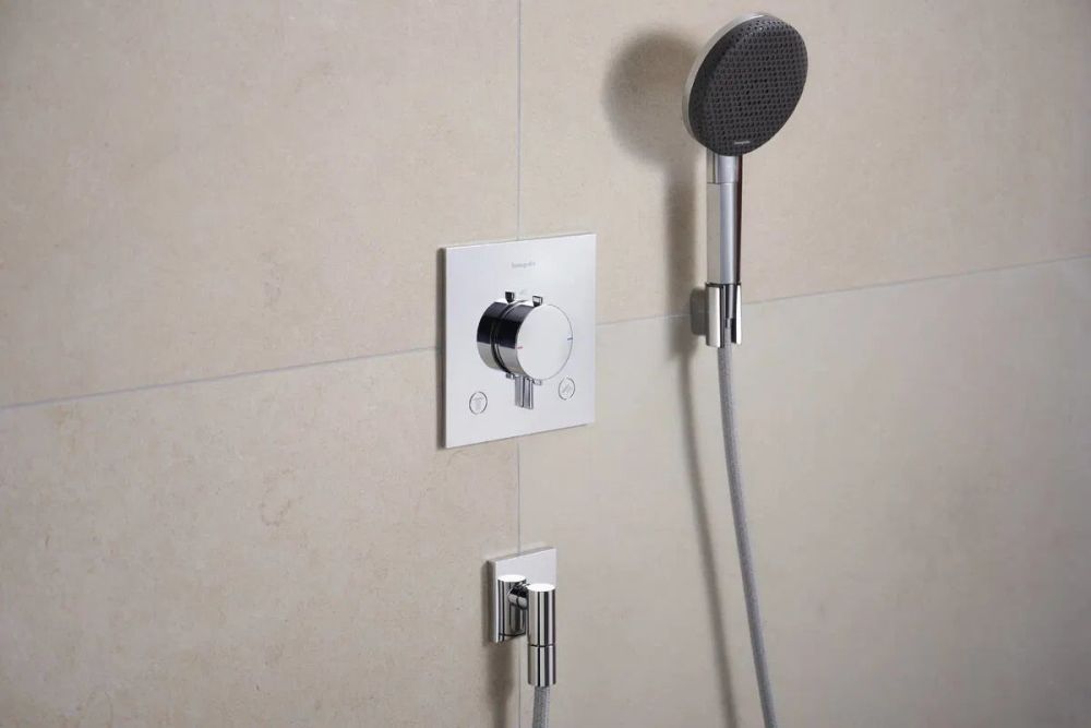 Змішувач прихованого монтажу Hansgrohe Ecostat Comfort E хром 33711000