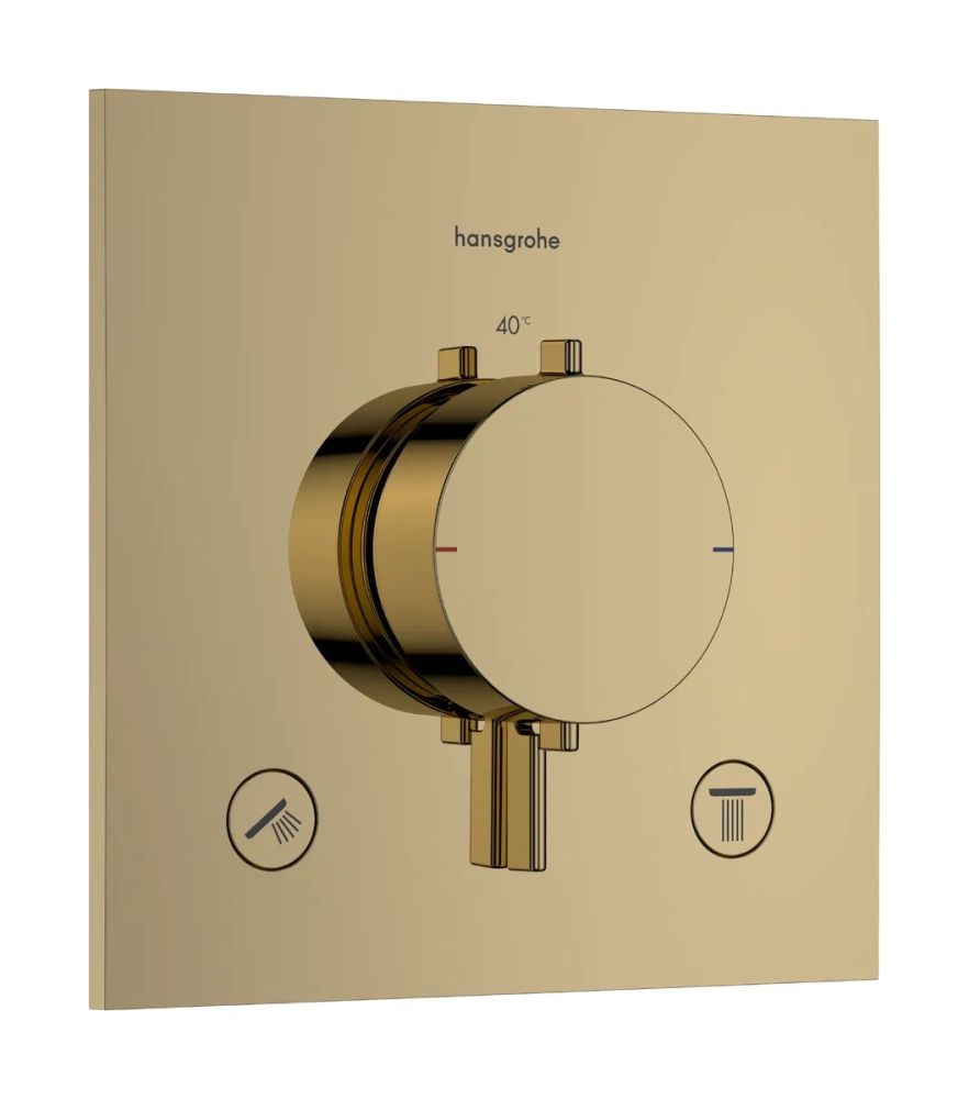 Змішувач прихованого монтажу Hansgrohe Ecostat Comfort E золото 33711990