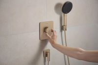Змішувач прихованого монтажу Hansgrohe Ecostat Comfort Q бронза 33712140