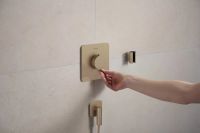 Змішувач прихованого монтажу Hansgrohe Ecostat Comfort Q бронза 33712140