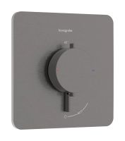 Змішувач прихованого монтажу Hansgrohe Ecostat Comfort Q чорний матовий хром 33712340