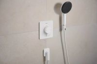 Змішувач прихованого монтажу Hansgrohe Ecostat Comfort Q білий матовий 33712700