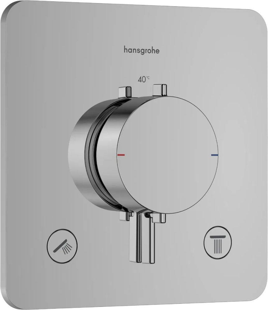 Змішувач прихованого монтажу Hansgrohe Ecostat Comfort Q хром 33713000